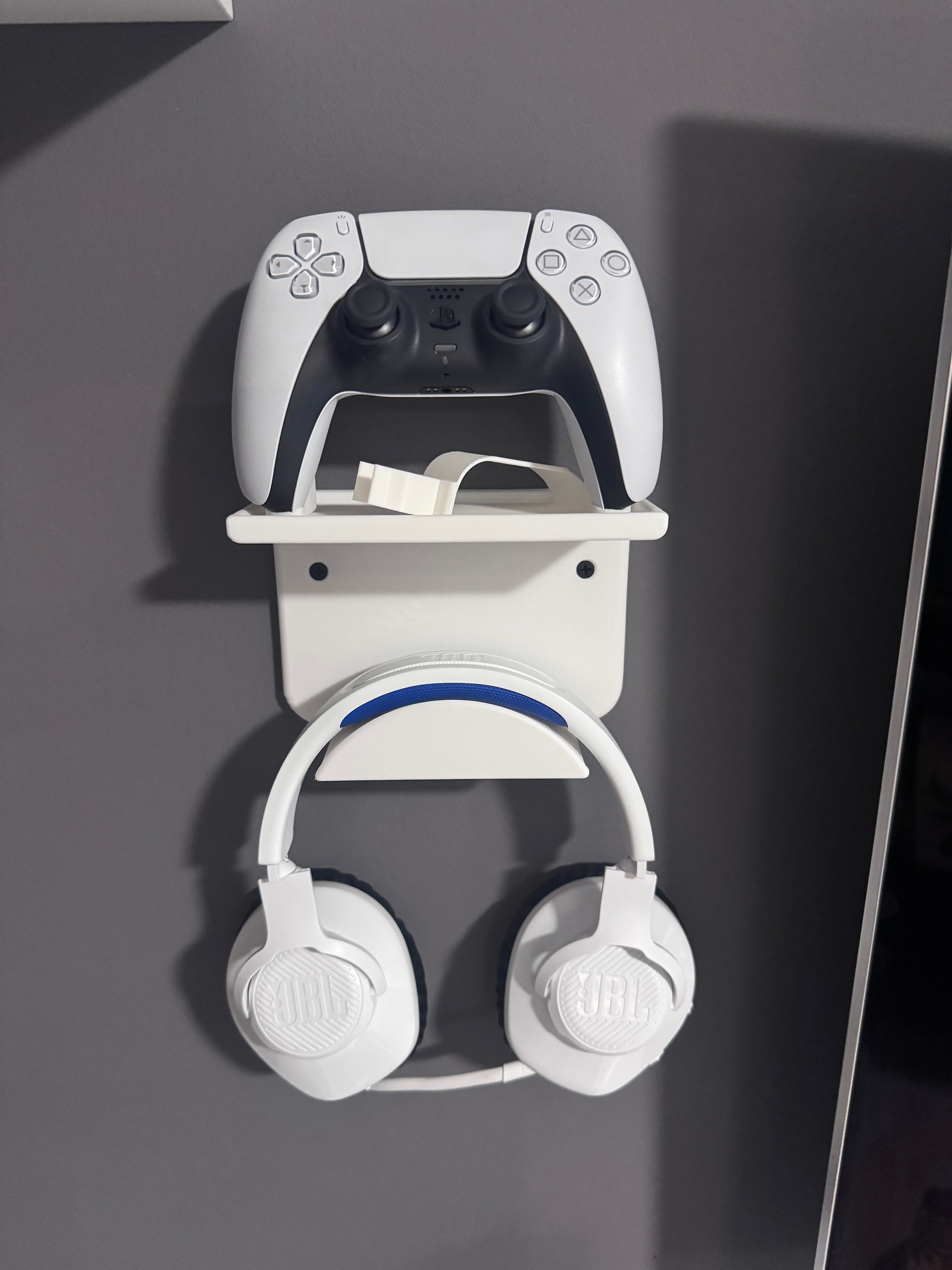 Gaming Setup Wandhalterung – Für Controller & Headset